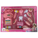 Brinquedo Maleta Kit Dentista Cuidando Dos Dentinhos 