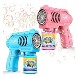 Brinquedo Maquina Bolha De Sabão Pistola Automática C Luz