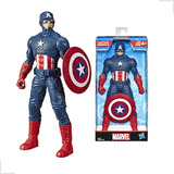 Brinquedo Marvel Capitão América Escudo Coleção Boneco