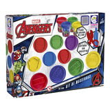 Brinquedo Massinha Marvel Avengers