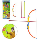 Brinquedo Menino Menina Arco E Flecha Infantil Arqueiro Top Cor Colorido