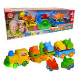Brinquedo Menino Trenzinho Infantil Didático Educativo Bebê