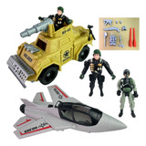 Brinquedo Militar Kit Infantil Soldados Tanque