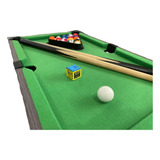 Brinquedo Mini Bilhar Mesa De Sinuca Completa Jogo Infantil