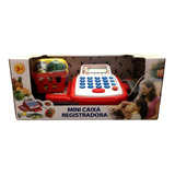 Brinquedo Mini Caixa Registradora Infantil Com