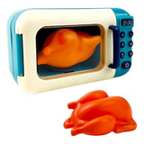 Brinquedo Mini Forno Microondas Infantil De Cozinha