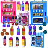 Brinquedo Mini Máquina De Pegar Bichinhos Sucos E Moedas