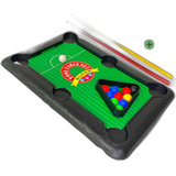 Brinquedo Mini Mesa De Sinuca Bilhar Jogo Infantil Portátil