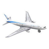 Brinquedo Miniatura Avião De Metal Com Fricção 20cm