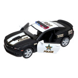 Brinquedo Miniatura Camaro Policia Carrinho Metal