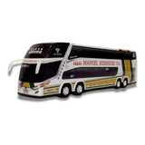 Brinquedo Miniatura De Ônibus Manoel Rodrigues G7 Dd