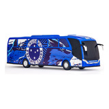 Brinquedo Miniatura Ônibus Cruzeiro Máfia Celeste 1 30 Iveco