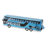 Brinquedo Modelo De Ônibus De Dois Andares Escala 1 50 Com