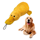 Brinquedo Mordedor Cachorro Pato Big Duck Com Apito Jambo