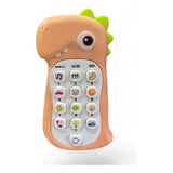 Brinquedo Mordedor Celular Bebê Música Bilíngue Portugues