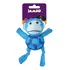 Brinquedo Mordedor P/ Caes Pelúcia Bolinha Macaco Jambo Cor Azul