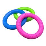 Brinquedo Mordedor Pet Anel Argola Resistente Anti Stress