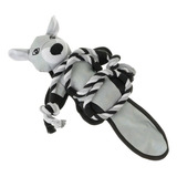 Brinquedo Mordedor Pet Pelúcia Raposinha Com Squeaker Meemo