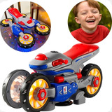 Brinquedo Moto Infantil Gira 360 C luzes E Som Presente