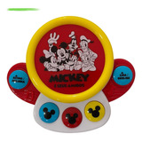 Brinquedo Musical Bateria Eletrônica Mãozinha Disney