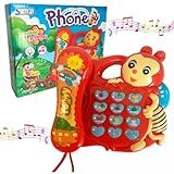 Brinquedo Musical Bebe TELEFONE ABELHA UNICORNIO Infantil Kids Com Luz E Som MUSICAS Piano BANDINHA Didático Educativo Interativo PARA CRIANÇAS TELEFONINHO PIANINHO ANIMAIS CELULAR TECLADO 12 Teclas