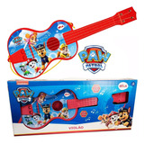 Brinquedo Musical Violão Patrulha Canina 52cm