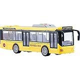 Brinquedo Ônibus Escolar De Fricção 1-16 Com Luz E Som Shiny Toys - 627