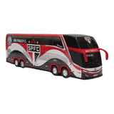 Brinquedo Ônibus Miniatura Spfc 1800 Dd
