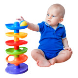 Brinquedo Paki Rampa Escorregador De Bolinhas Para Bebes