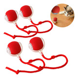 Brinquedo Para Animais De Estimação Rolling Ball De 4 Kits 