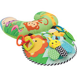 Brinquedo Para Bebe Almofada Atividades C Mordedor Infantil
