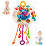 Brinquedo Para Bebe Chocalho Mordedor Pop It Infantil Macio