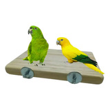 Brinquedo Para Calopsita Papagaio plataforma De Descanso 