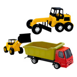Brinquedo Para Menino Caminhão Trator Carrinho Kits Carrinho