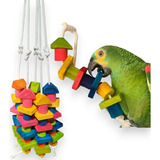 Brinquedo Para Papagaios 5 Mordedores Encanto