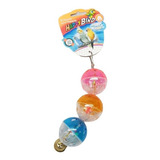 Brinquedo Para Passaros Bola Tripla Da The Pets