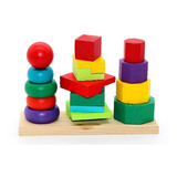 Brinquedo Pedagógico Educativo Pirâmide