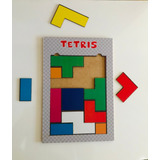 Brinquedo Pedagógico Quebra cabeça Tetris Em