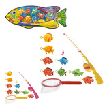Brinquedo Pescaria Pesca Peixe Pega Com