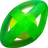 Brinquedo Pet Bola Neon Futebol Americano Cachorro Grande