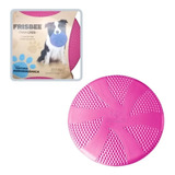 Brinquedo Pet Frisbee Dog Rosa Plástico Sanremo Kit Com 6 Pç