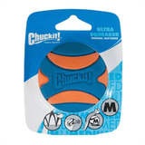 Brinquedo Pet Interativo Bolinha Borracha Com Apito Chuckit