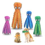 Brinquedo Pet Pelúcia Cães Polvo Amigo Octopus C Som Plus