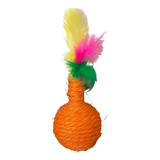 Brinquedo Pet Peteca Com Catnip Para Gatos