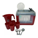 Brinquedo Pia Com Gabinete Master Chef Junior Candide 7603