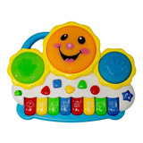Brinquedo Pianinho Musical Baby Infantil Som