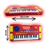 Brinquedo Piano Teclado Musical 8 Sons