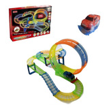 Brinquedo Pista De Carro Looping 3 53 Metros C Luz Art Brink