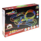Brinquedo Pista De Carro Looping 3 53 Metros C Luz Art Brink