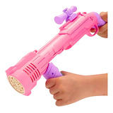 Brinquedo Pistola Lança Bolhas De Sabão Automática Com Luz